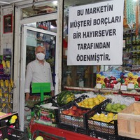 Gizemli hayırsever mahallenin borçlarını kapattı