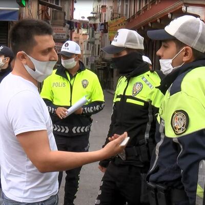 Taksici 'İnisiyatif aldık' deyince polisin yanıtı ne oldu?