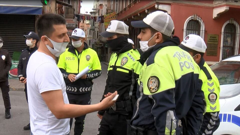 Taksici 'İnisiyatif aldık' deyince polisin yanıtı ne oldu?