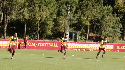 Galatasaray günü tek idmanla kapadı