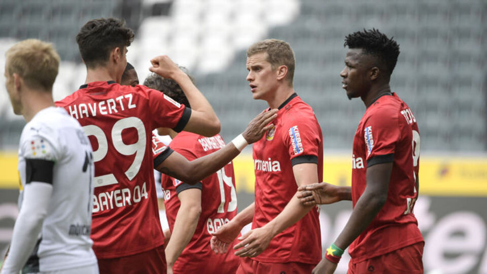 Leverkusen, M'Gladbach'ı 3 golle geçti!