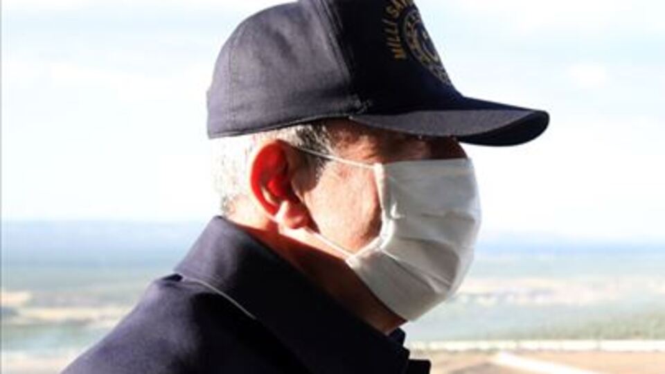 Bakan Akar sınır bölgesinden duyurdu!