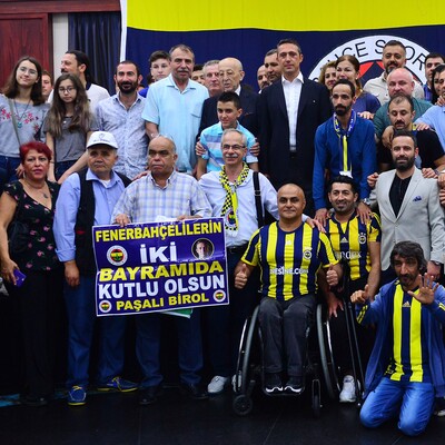 Fenerbahçe'de "online" bayramlaşma