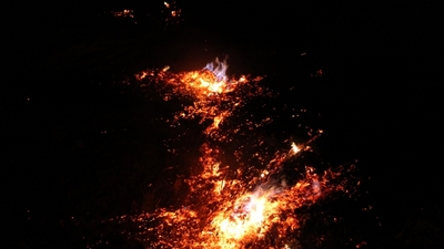 Antalya'da otluk alan yangını