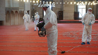 Süleymaniye Camii, Cuma namazına hazır!