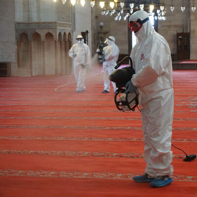 Süleymaniye Camii, Cuma namazına hazır!
