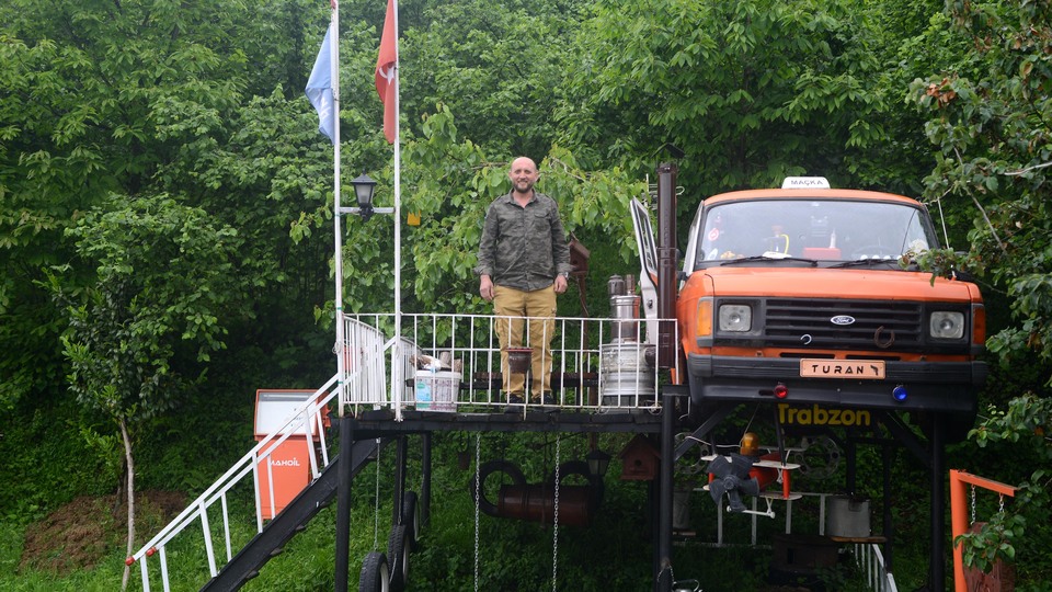 Seyir terası olacaktı, 'izole evi' oldu!