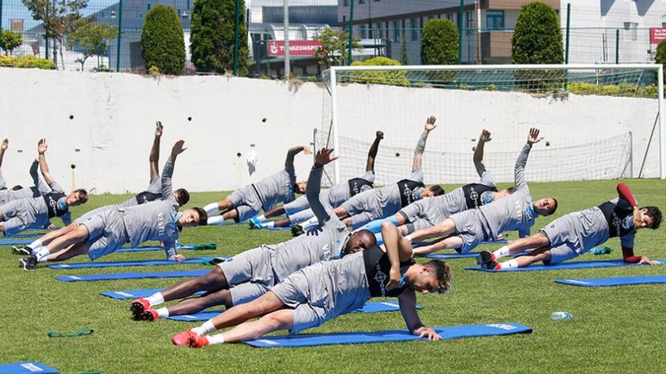 Trabzonspor çalışmalarına devam ediyor