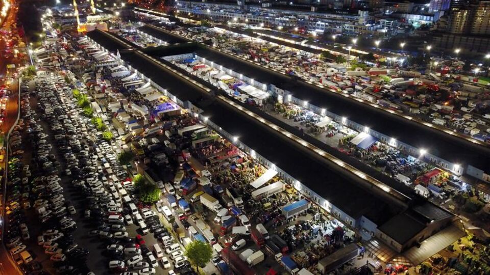 Bayrampaşa Hali yine çok yoğun!