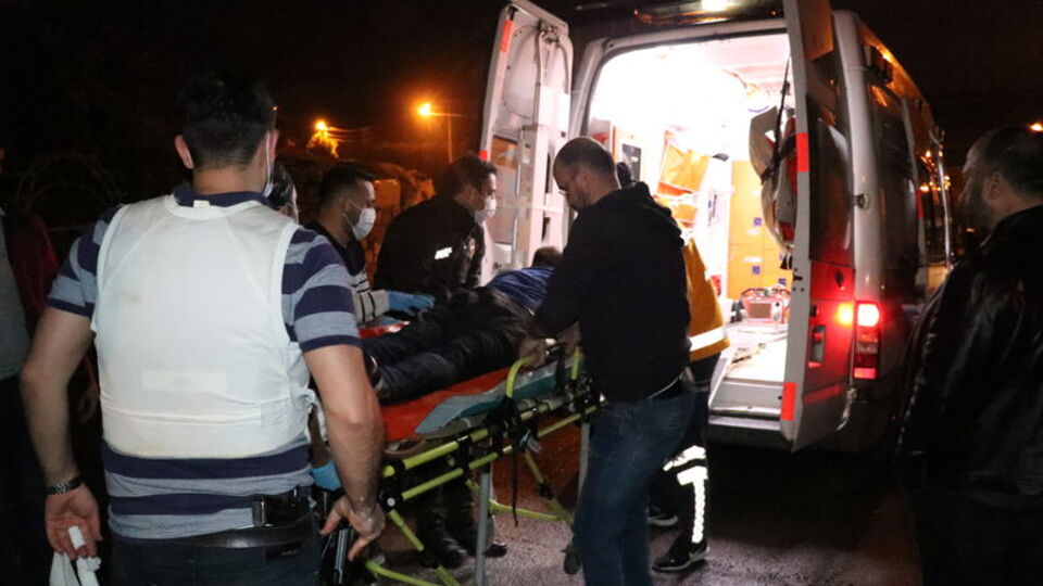 Polis baskınında intihar teşebbüsü