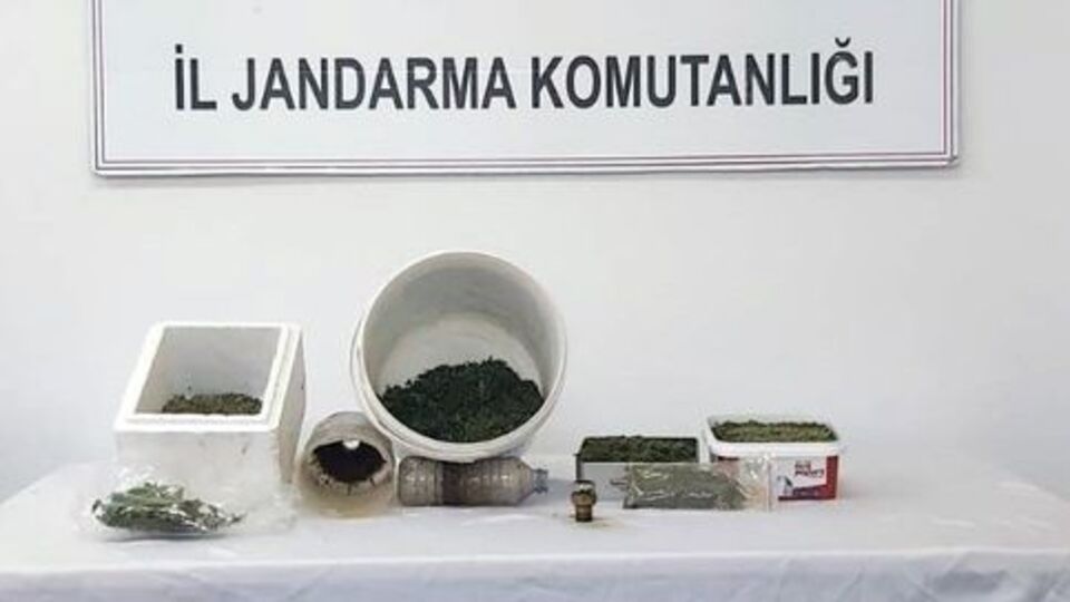 Gümüşhane'de uyuşturucu operasyonu