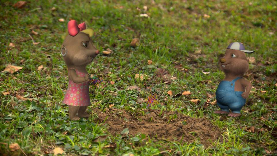 Köstebeklerin macerası