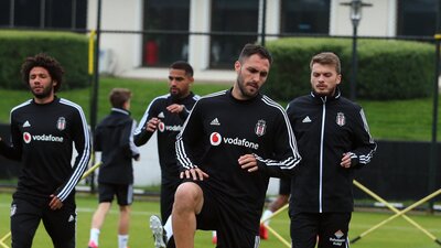 Beşiktaş'ta hazırlıklar devam ediyor