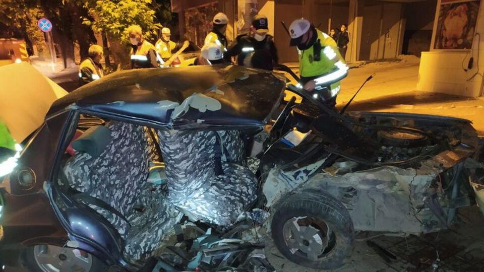Denizli'de feci kaza: 1 ölü, 2 yaralı