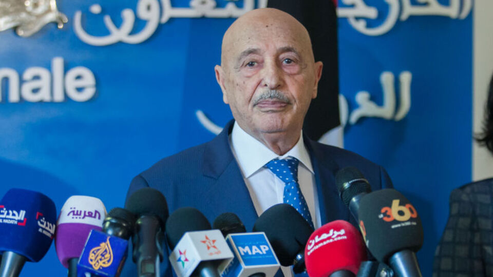 Akile Salih, Hafter milisleriyle görüştü