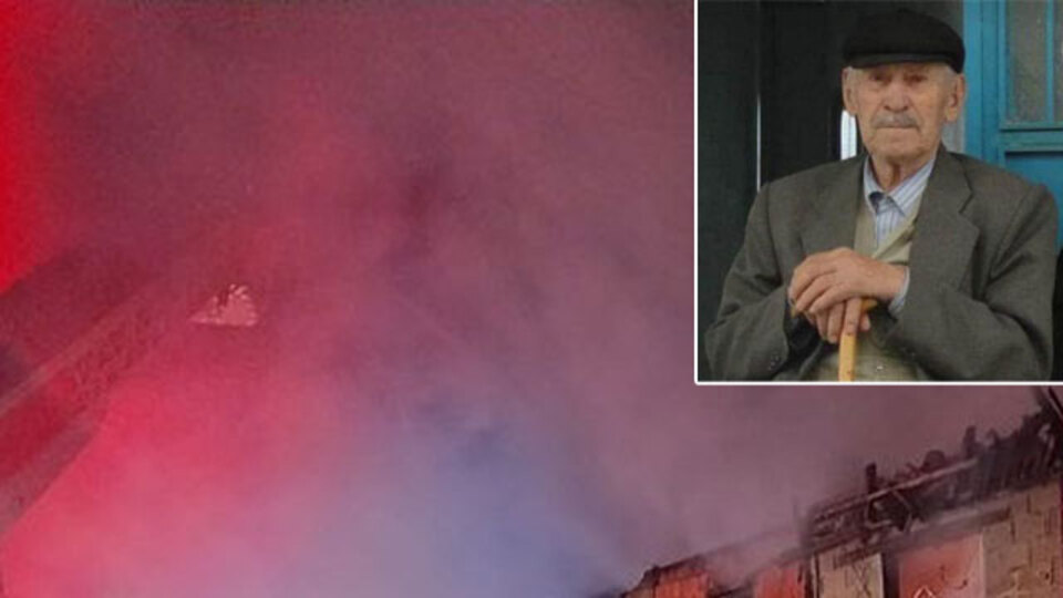 82 yaşındaydı çıkamadı! Çok acı!