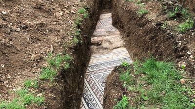 Üzüm bağının altında keşfedildi...