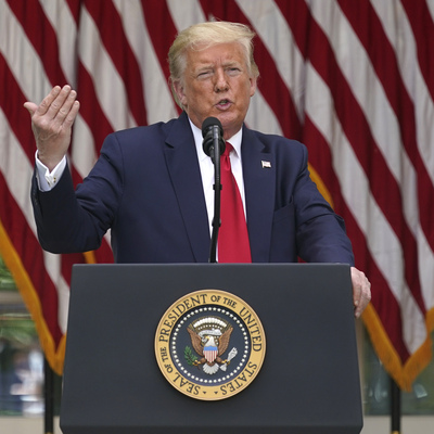 Trump'tan gösterilerle ilgili flaş açıklama!