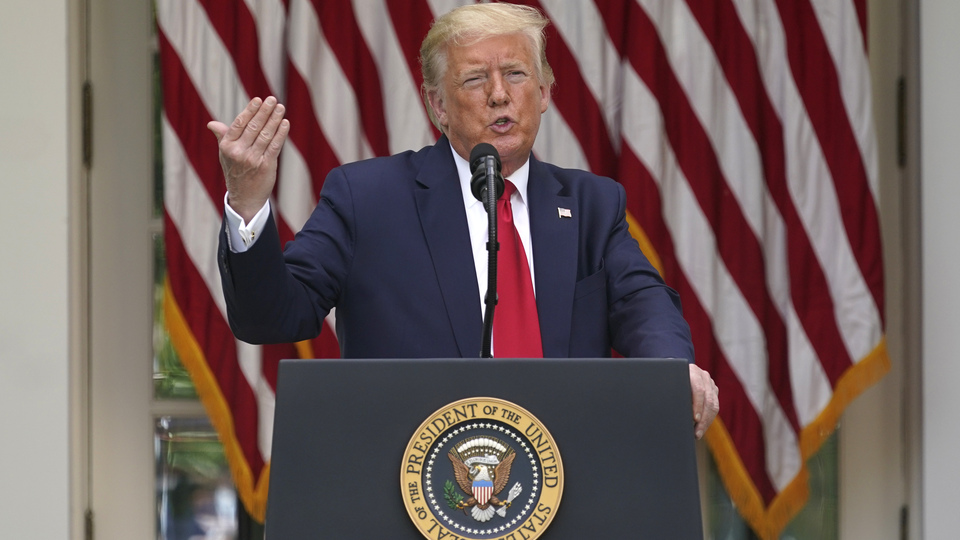 Trump'tan gösterilerle ilgili flaş açıklama!