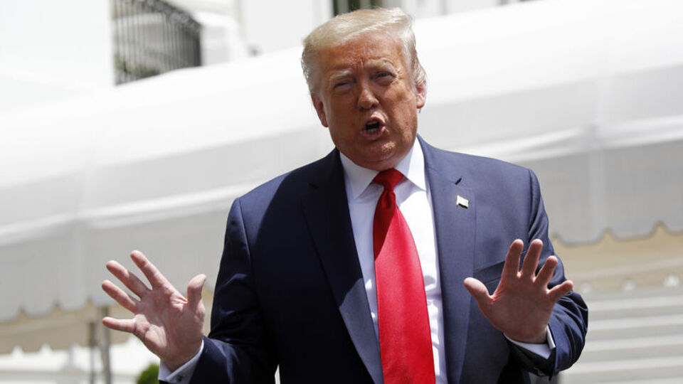 Trump'tan sıcak mesaj: Ordu göreve hazır