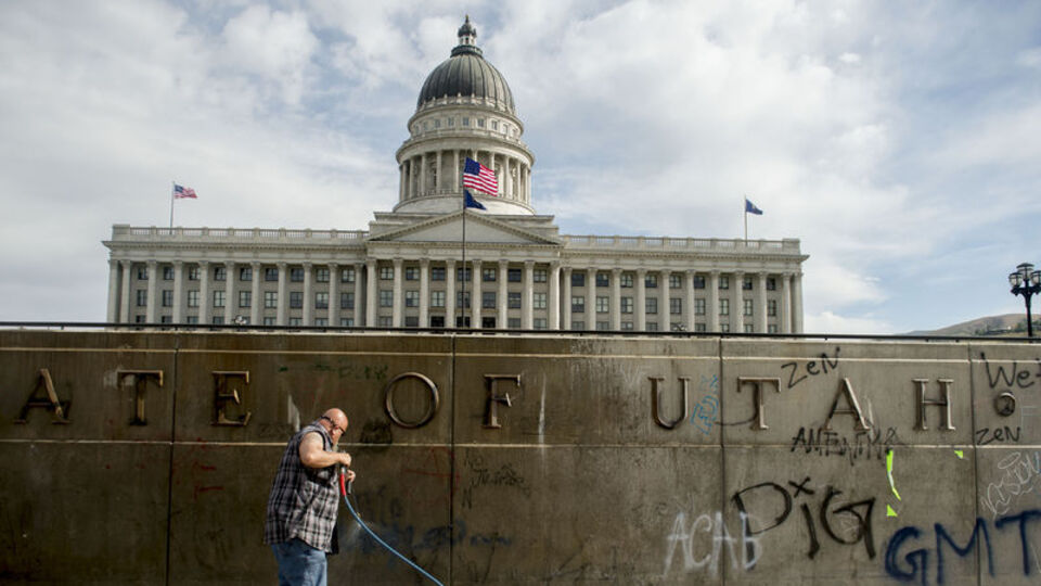 Floyd protestoları Beyaz Saray'a sıçradı