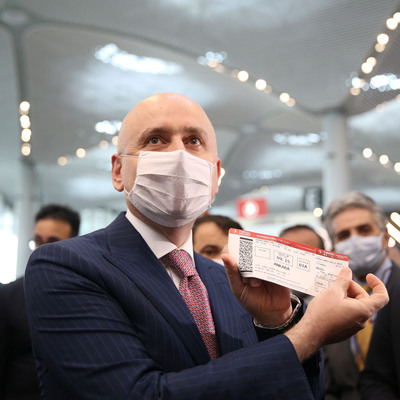 Hava yolunda iç hat seferleri başladı