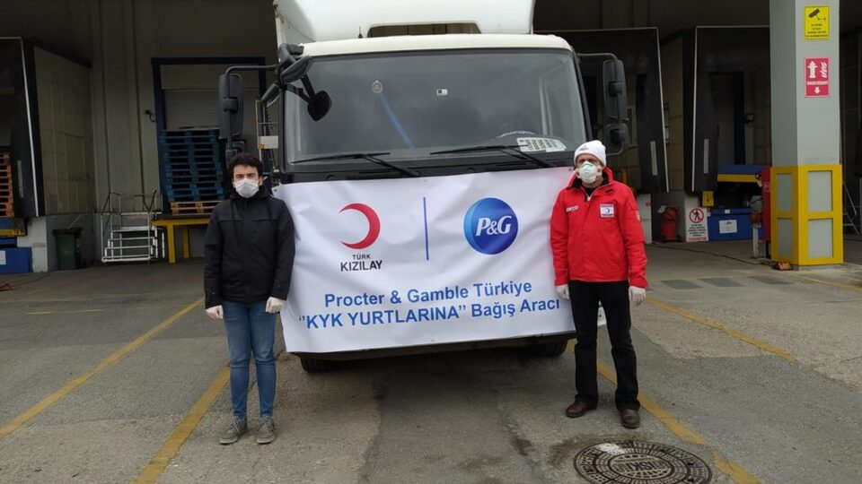 P&G'den 7.5 milyon TL'lik destek