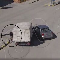 Ölüm teğet geçti! Yoluna devam etti!