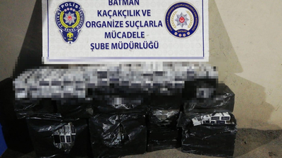 Batman'da kaçak sigara operasyonu: 16 gözaltı!
