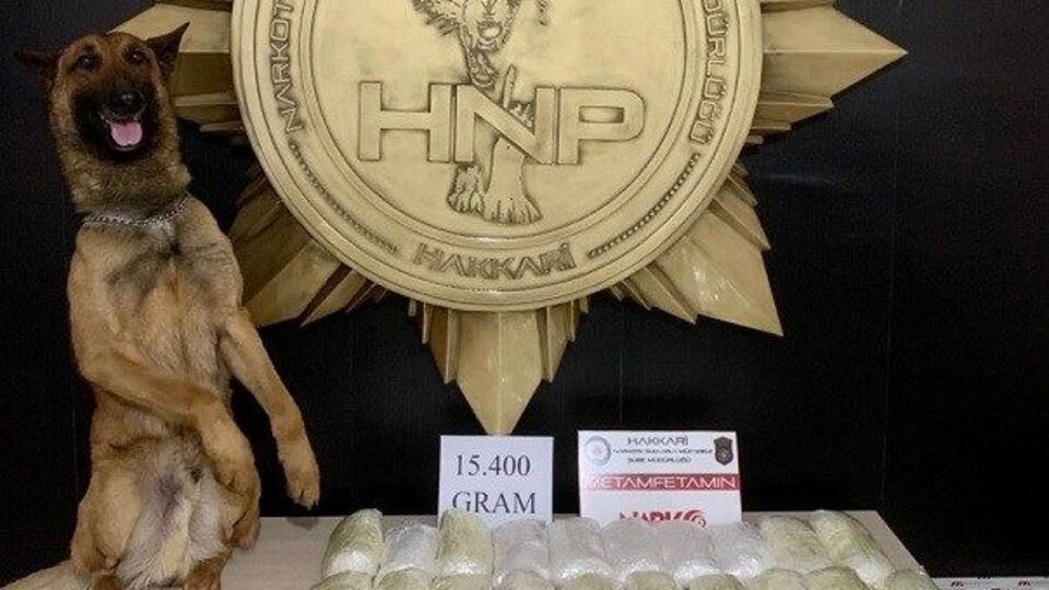 Hakkari'de uyuşturucu operasyonu