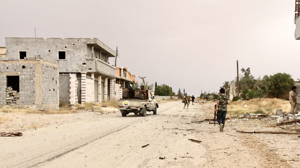 Libya ordusu Trablus Havalimanı'nda kontrolü sağladı!