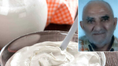 Boyayı yoğurt sanıp yedi! Sonrası felaket!