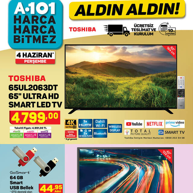 A101 4 Haziran 2020 kataloğu çıkıyor