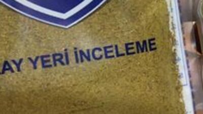 Mersin'de uyuşturucu operasyonu