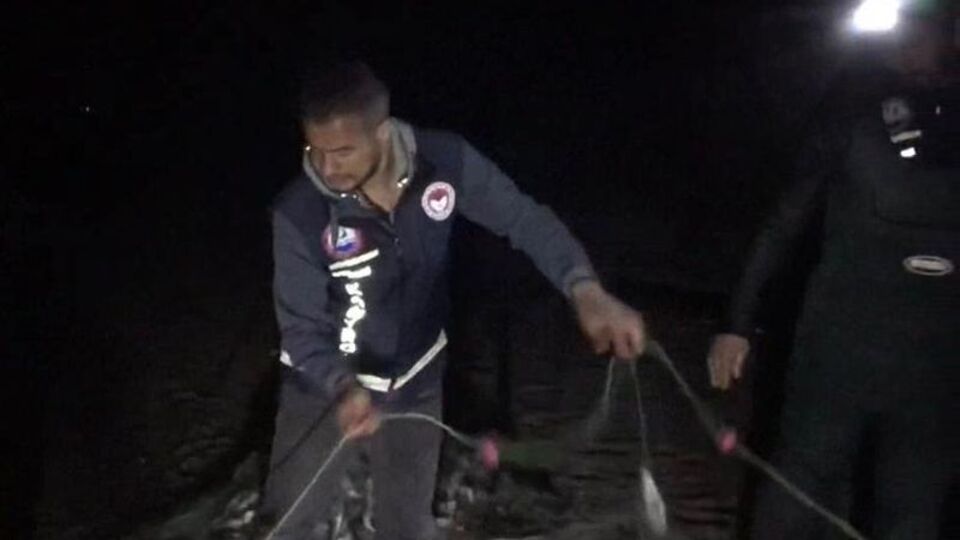 Kaçak avlanan 2,5 ton inci kefali ele geçirildi