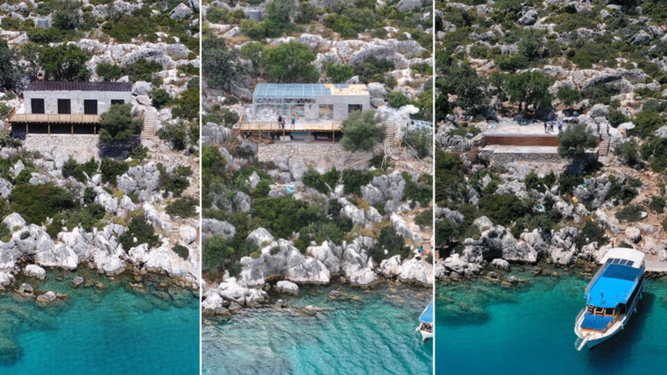 Tepki çeken villada flaş gelişme!