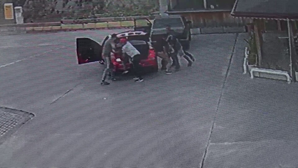 Akaryakıt istasyonunda dehşet!