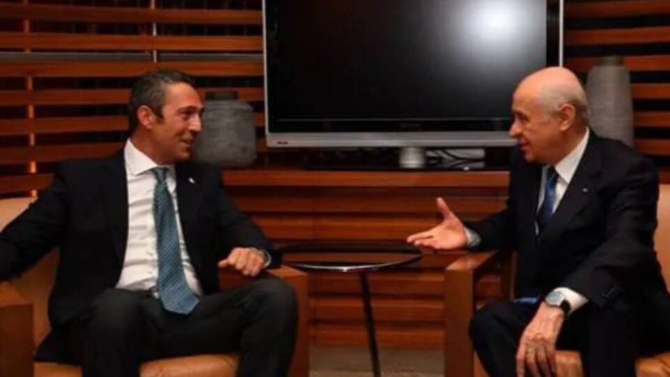 Ali Koç, Devlet Bahçeli'yle bir araya geldi