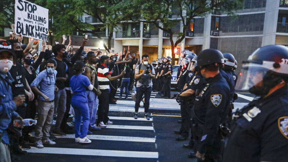 Floyd protestoları 10. gününde