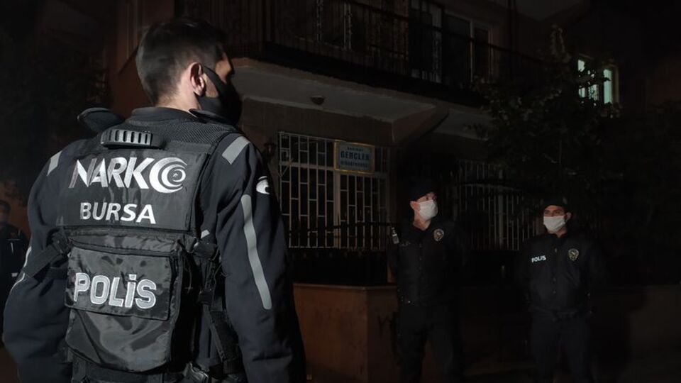 Bursa'da dev uyuşturucu operasyonu: 50 gözaltı