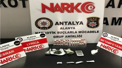 Antalya'da uyuşturucu operasyonu