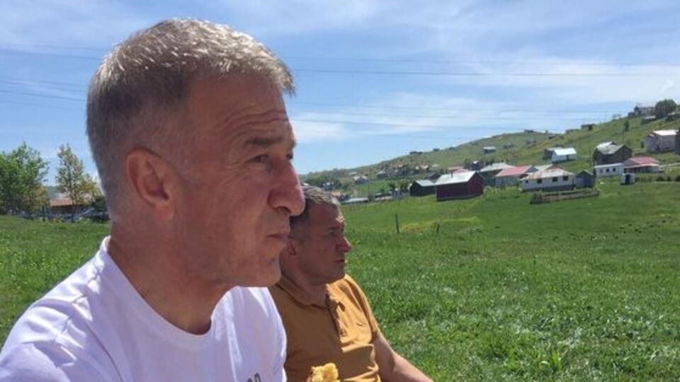 Ahmet Ağaoğlu yaylaya konuk oldu