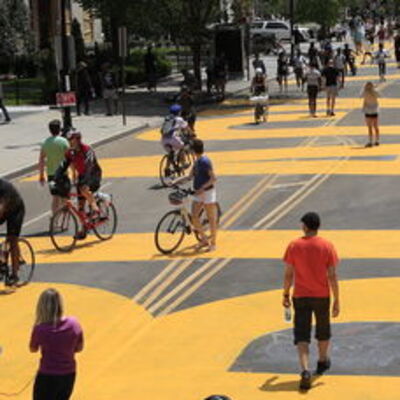 Beyaz Saray yakınlarındaki caddeye 'Siyahların Hayatı Önemli' yazıldı