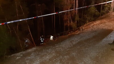 Otomobil uçuruma yuvarlandı: 1 ölü, 3 yaralı!