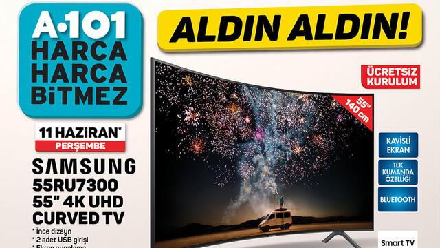 A101 11 Haziran indirimli ürünler kataloğu