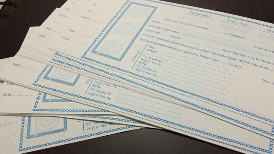 Protesto edilen senetlere düzenleme