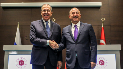 Bakan Çavuşoğlu, Rus mevkidaşı ile görüştü!