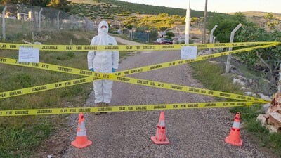 Makarna fabrikasında korona paniği!