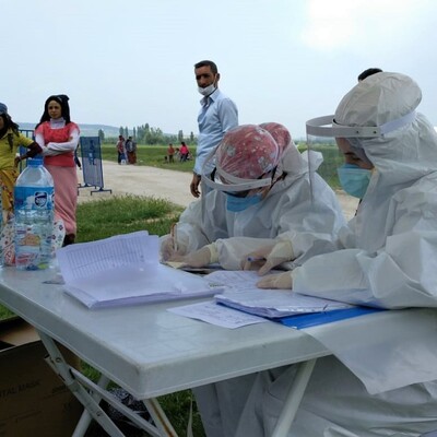 Çadır kentte korona alarmı!