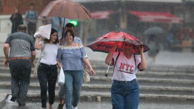 Sağanak yağış geliyor, sıcaklıklar düşüyor